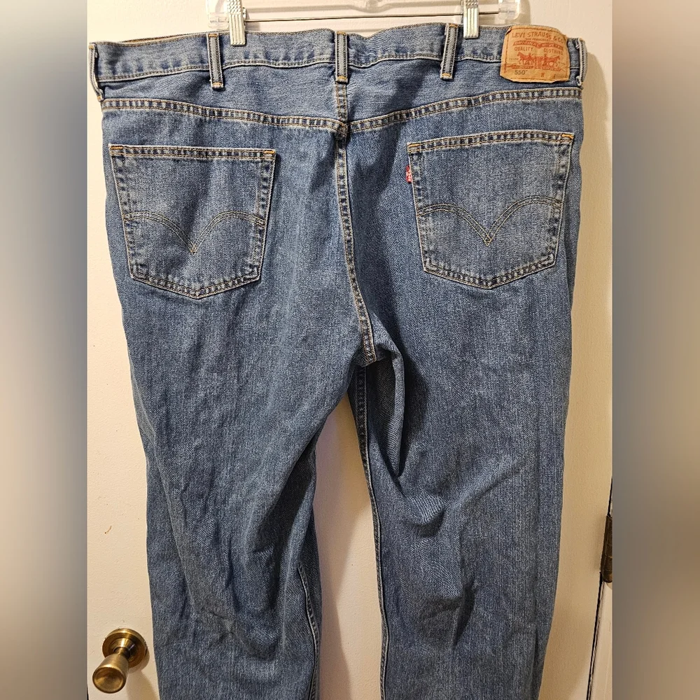 Levi's 550 Jeans Relaxed Fit 100% Cotton Men's Size 46 X 30